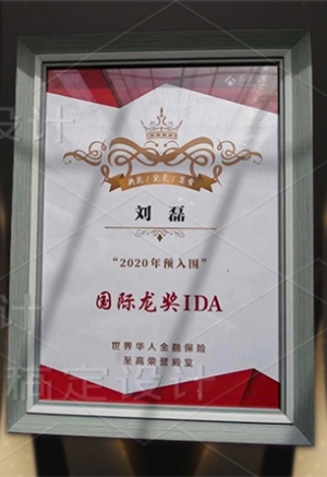 2020年荣获国际龙奖IDA